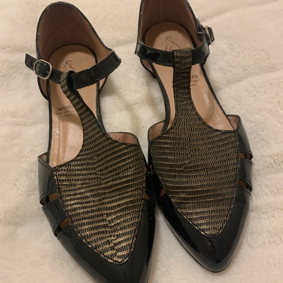 Snakeskin Mary Janes - Picture 1 of 4